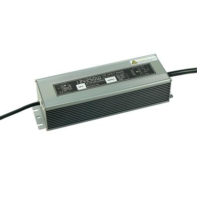 China 12V 20A 240W IP67 Waterproof Electronic Switching Power Supply Transformer For LED Strip Lights for sale