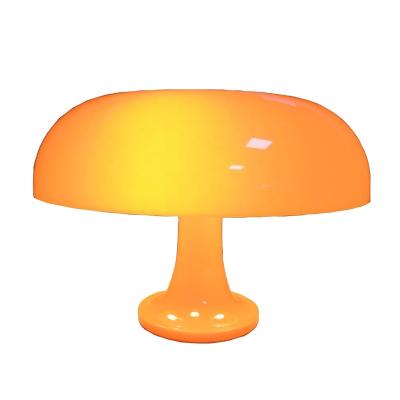 China Longer Duration Italy Design LED Mushroom Table Lamp for Hotel Bedroom Bedside Living Room Decoration Lighting Minimalist Desk Lights for sale