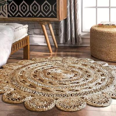 China Wear-resistant Nordic Rug Carpet Jute Bedroom Digital Printing Carpet With Modern Jute Rug Design for sale