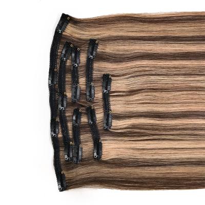 China JP Drop Ship Wholesale Straight Raw 100% Virgin Human Hair Lace Clip In Hair Extensions In Stock for sale