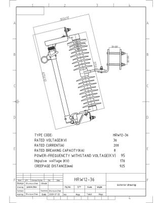 China High Voltage Drop Out 33kv Fuse Fuse Cut Out for sale