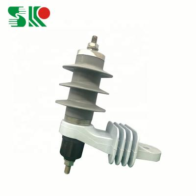 China Polymer Silicon Rubber Material Distribution Line Of Electrical Equipment Lightning Arrester for sale