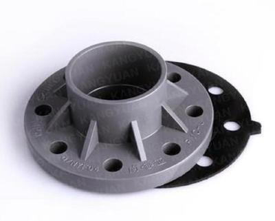 China Plastic/PVC DN 20mm at High Quality and Best Price DN250mm TS Fittings Plastic/PVC Flange Integral Flange for sale