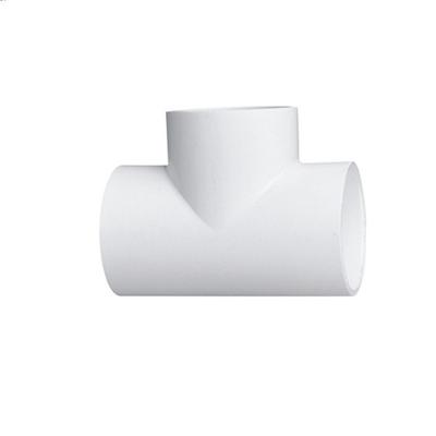 China Good Quality PVC PIPE FITTINGS Equal PVC Tee ASTM D2466 SCH40 for sale