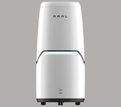 China restaurant & Hotel supplies artificial intelligent delivery robot autopilot to elevator service robot obstacle avoidance hotel delivery robot for sale