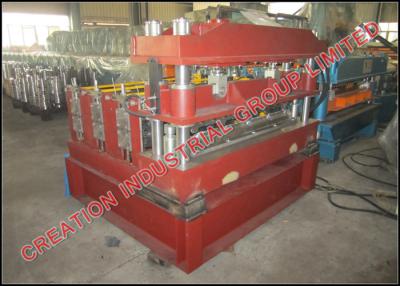 China Trapezoidal Profile Roof Sheet Curving Machine With Mitsubishi PLC Controller for sale