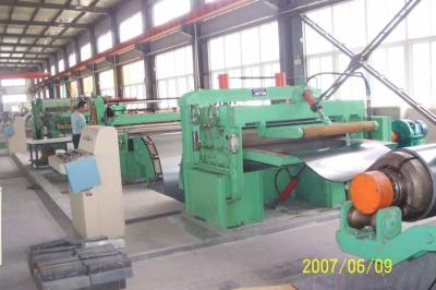 China Customized Galvanised Steel Coil Slitting Machine With Uncoiler / Recoiler for sale