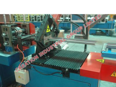 China Galvanized Steel Door Frame Roll Forming Machine with 24 Metal Rolling Stations for sale