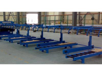 China Customized Roof Sheet Automatic Stacker Roll Forming Machine Parts for sale