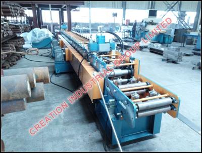 China Metal Solar Panel Supporting Frame Cold Roll Forming Machine with Cr12 Mould Steel Roll Former Equipment zu verkaufen