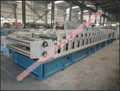 China Two in One Double Aluminium Long Span and Steptiles Roofing Sheet Rollformer Machine for sale