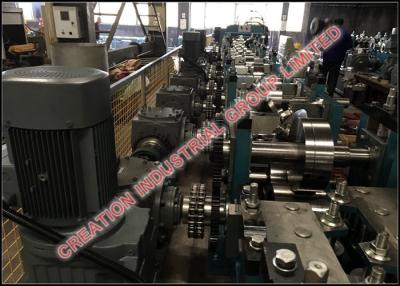 China Automatic Galvanized Steel C & Z Purlin Forming Machine With Gear Boxes Transmission System for sale