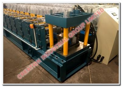 China Metal Rain Water Collecting Gutter Panel Cold Roll Former Production Line with 10 Years Rollers Warranty for sale