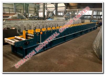 Китай Box Profile Metal Rain Water Gutter Manufacuring Machine with Steel / Aluminium Gutters Rollformer продается