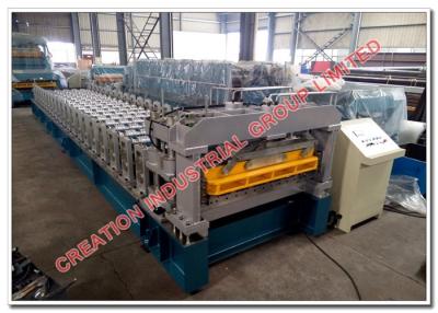 Cina Aluminum Steptile Roof Panel Fabricating Machines with Automatic Metal Rollforming Equipment in vendita