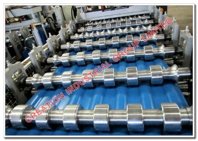 China Customized Cold Metal Roll Forming Machine for Roofing Sheet, Roof Tile, CZ Purlin, Floor Deck Te koop