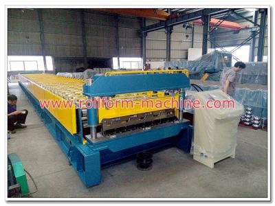 中国 Galvanized Steel Floor Deck Cold Roll Forming Production Line for Steel Structure Application 販売のため