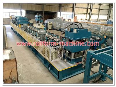 China Automatic 2 Wave Steel Freeway Road Guardrail Cold Rollformer Equipment with Holes Punching Machine for sale