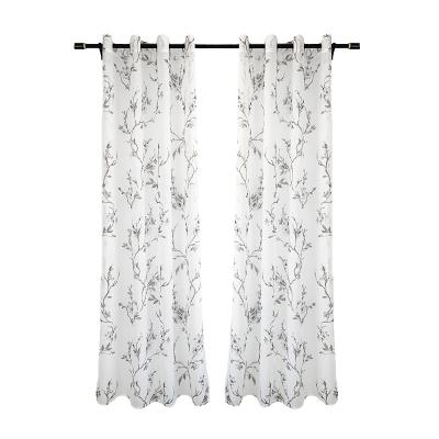 China Printing Elegant Home Living Elegant Abstract Colorful Curtains Printed, Colorful Flower Printed Curtain, Fashion Curtain for sale