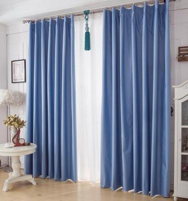 China High Quality Classic Blackout Blackout Window Curtain Cloth Solid Shading Curtains High For Luxury Living Room for sale