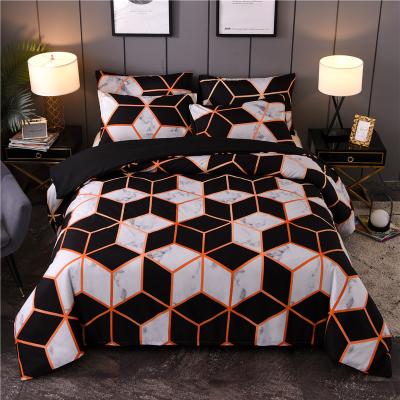 China E-commerce Border One-piece Aloe Vera Cotton Sheets Three-piece Set Flame Retardant Bedding Wool Four-Piece Grinding Set for sale