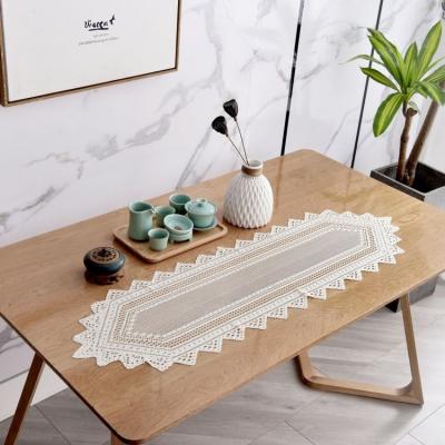 China Hot Sale Waterproof Lace White Square Table Cloth, Wedding Table Cloth Embroidered Table Cloths Used For Rectangular Dining Table Mat for sale