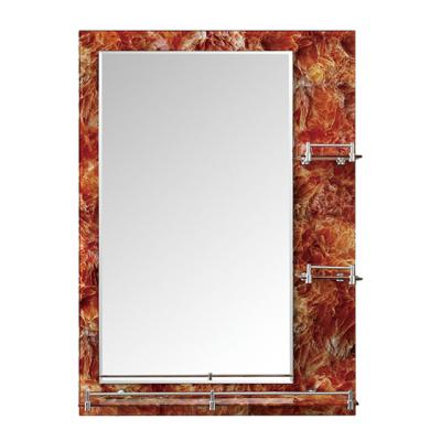 China 2-Face Color Double Layer Modern Silver Marble Bathroom Customize Mirror for sale