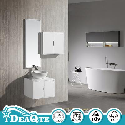 China Modern Hotel Bathroom Small Wall Vanity Corner Cabinets for sale