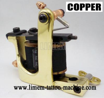 China Steady On Hot Sale High Quality Qrofessional Copper Tattoo Machine Tattoo for sale