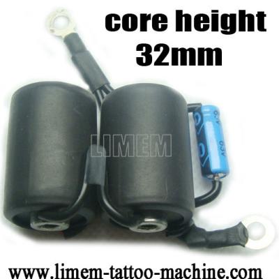 China 10 Wraps Permanent Pure Copper Tattoo Machine Coils Steel Machine Part for sale