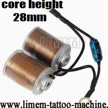 China Permanent 8 Wraps Coils Tattoo Machine Parts And Hot Selling Handmade Tattoo Machine Coils for sale