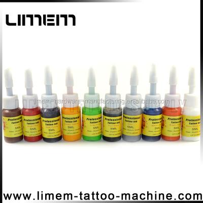 China NEW 40 colors 5ml/bottle tattoo ink 5ml for sale