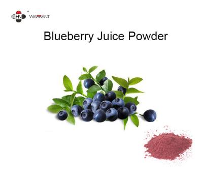 China Dunkle purpurrote Anthocyanin-Blaubeere Juice Powder zu verkaufen