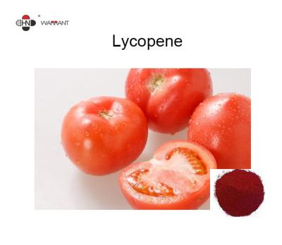 China Red Antioxidant 90% Pure Lycopene Powder for sale