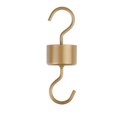 China Simplest Gold Color Hummingbird Feeder Accessory Hooks Metal Ant Ditch Hook for sale