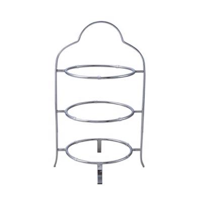 China Morden 3 Tier Food Server Turntable Stand Afternoon Tea Cake Stand Display for sale