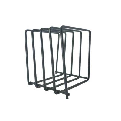 China Viable Metal Wire Album Rack Vinyl Record Storage Rack Holder for sale