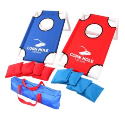 China Folding Backyard Playset Corn Hole Panels Bean Bag Chair Toss Playset Corn Hole Toy for Families Kids for sale