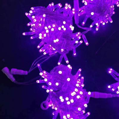 China Deocration christmas lights led string pink, led string lights with connector, lef lights strings for outdoor for sale