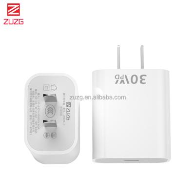 China Apple ZUZG 20W USB-C Power Adapter Phone Fast Charging Type C Charger With Fast Charging Capability, Type C Wall Charger for sale