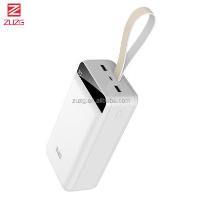 China ZUZG 50000mAh Large Capacity Power Bank Battery Fast Charging Pack, Portable Charger, Large Capacity Powerbank for iPhone, Samsung for sale