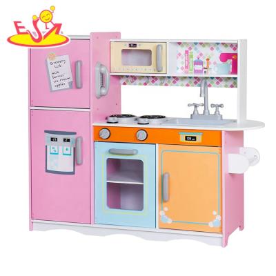 China Appliances Toy Ready To Ship Pretend To Play Wooden Kitchen Appliances Toy For Children W10C569 for sale