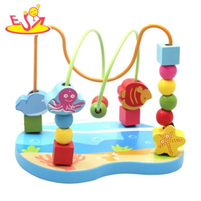 China Bring joyful to children fun fashion wooden bead educational children's toy W11B191. for sale