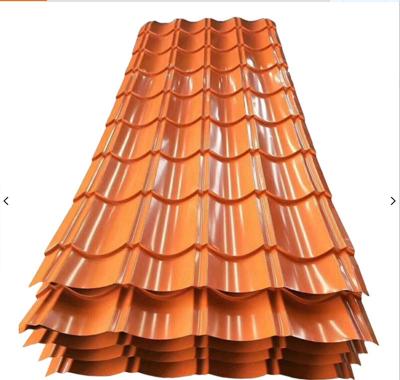 China Building Corrugated Galvanized Steel Sheet Roof Sheet Color Coated Corrugated Steel Plate for sale