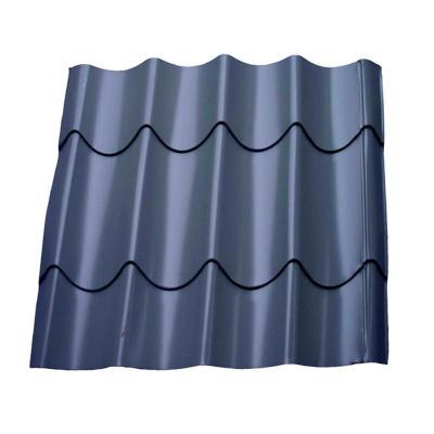 China Roof Fence Corrugated Steel Sheet Prepainted PPGL Ral Color Optional Coated Galvlume Steel Sheet for sale