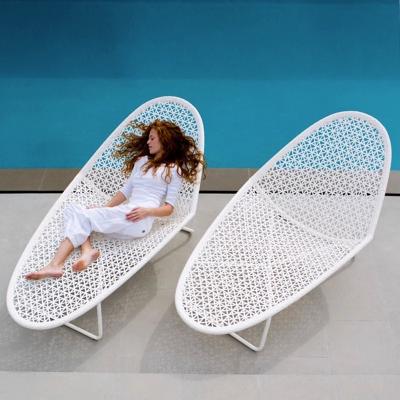 China Modern simplicity Wholesale Comfortable Leisure Rattan/Wicker Outdoor Chair Lounge outdoor furniture fashion sun lounger for sale