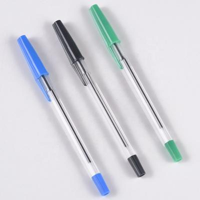 China office & Price 0.5/0.7/1.0mm School Pen Competitive Smooth Writing Pen Black Blue Red Ballpoint Pens G-32255B for sale