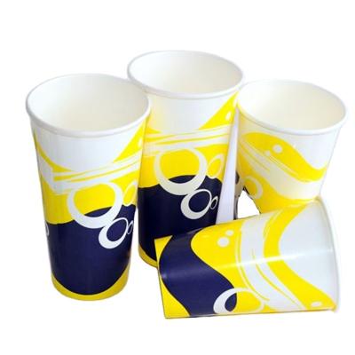 China Thickening Disposable Single Wall Cold Drink Paper Cups Disposable Paper Cup for sale