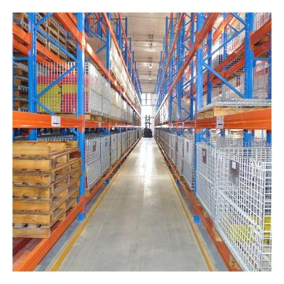 China 1500-12000mm Height VNA Pallet Rack System for High Density Storage in Warehouse for sale