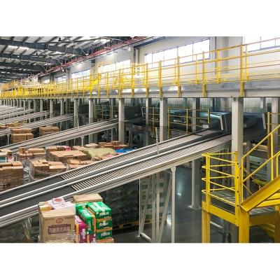 China Multi Tier Shelf RAL System for Mezzanine Floor Racking in Logistic Center Storage for sale